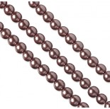 Zdjęcie - Perły szklane 12mm blady fiolet